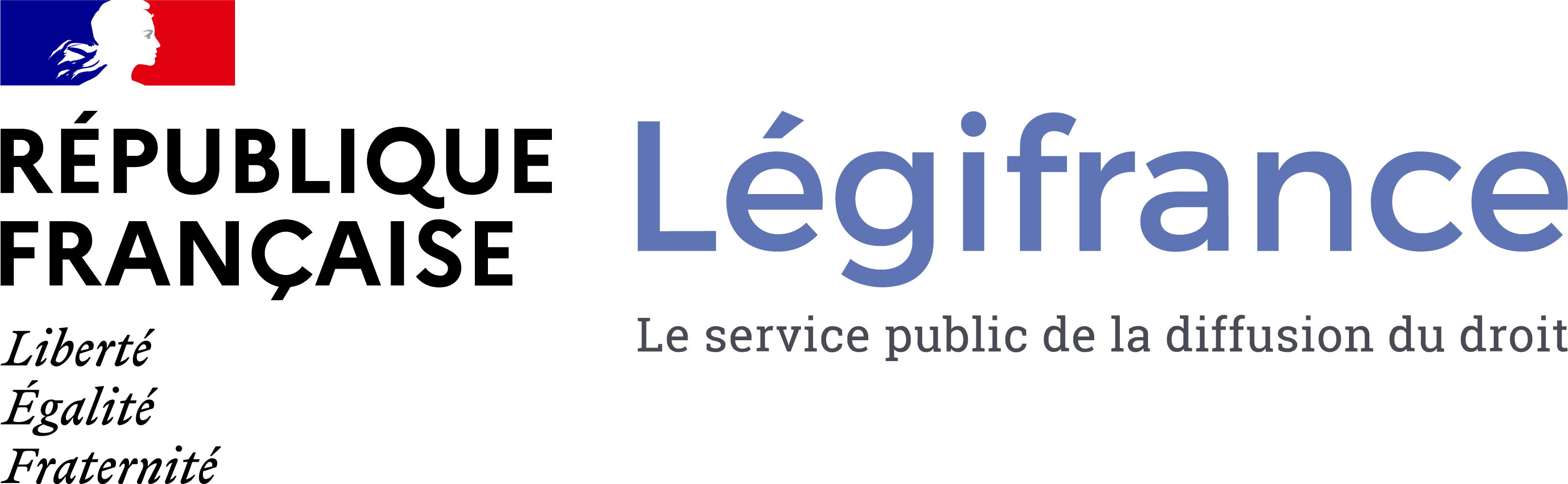 Logo officiel de Légifrance