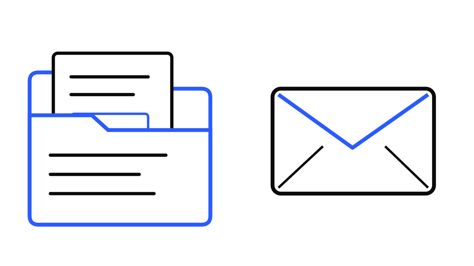 Dossier avec des observations et enveloppe conservée pour retrouver le suivi. Illustration documentaire, sans donnée personnelle ni interface du service.